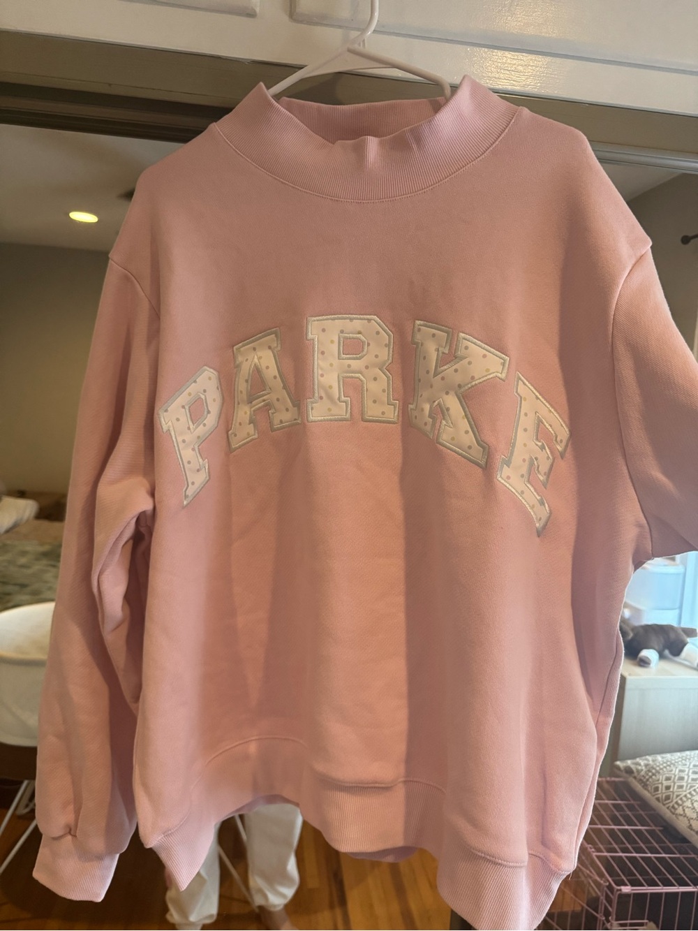 Parke Birthday Cake mock neck L/XL